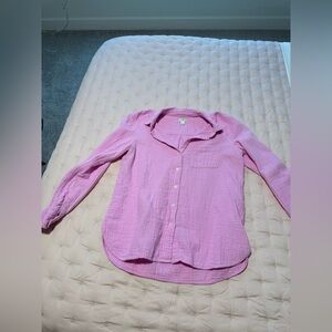 J. Crew Light Pink Shirt
